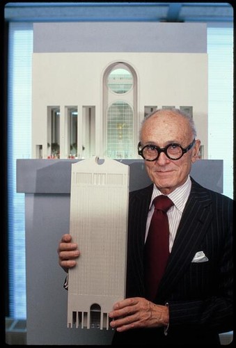 Foto philip johnson - johnson, architetto
