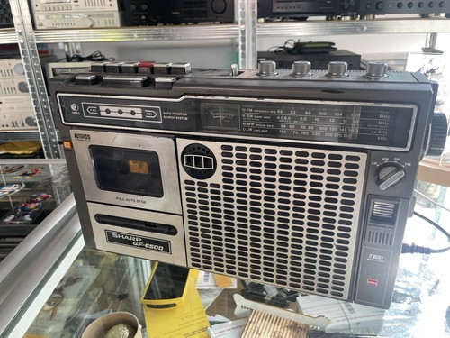 Sharp 6500 radio - gf-6500, d'epoca