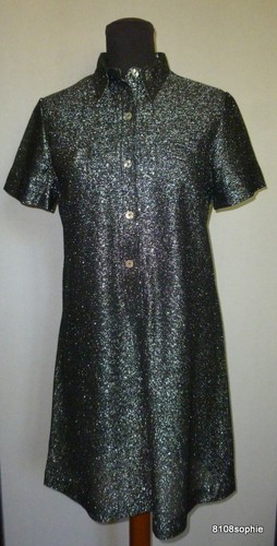Rare robe lamée boutique - robe,