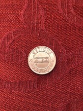 GETTONE PER JUKE BOX APPARECCHI DA GIOCO LONGO G. ALESSANDRIA VINTAGE