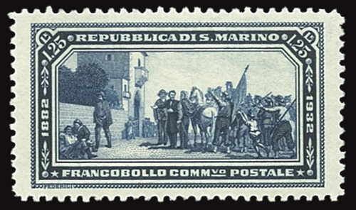 San marino 1932 garibaldi 25 - marino,