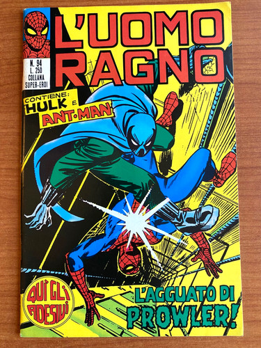 Uomo ragno corno - ragno,