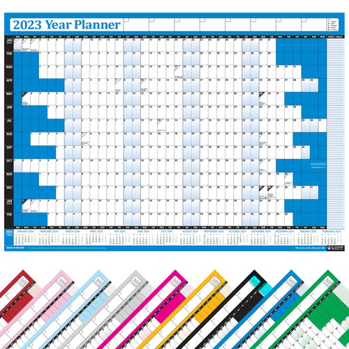Calendario parete anno - da, 2023