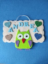 TARGA TARGHETTA CAMERETTA CON