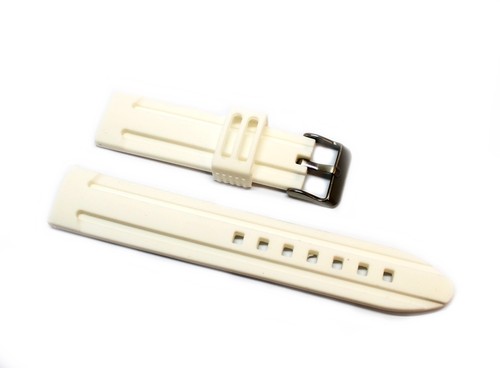 Cinturino gomma bianco per - gomma,