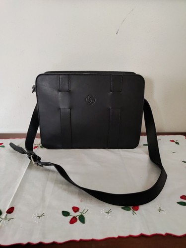 Borsa pelle nera vintage - pelle,