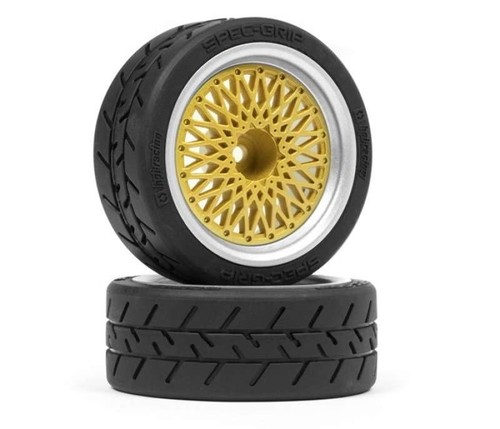 Cerchi hpi bbs argento - rs, argento/oro