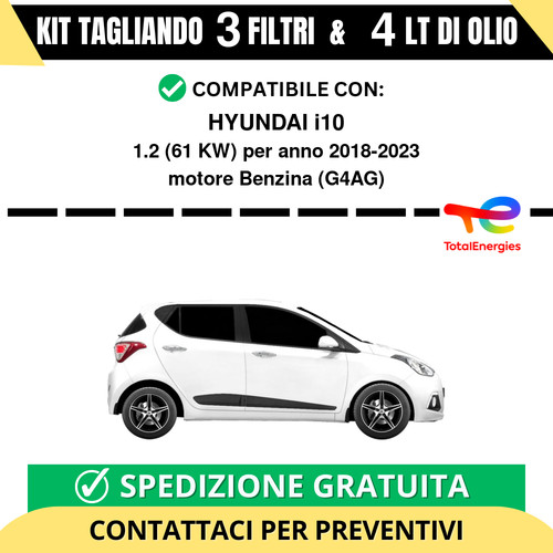 Tagliando per hyundai i10 2 - per,