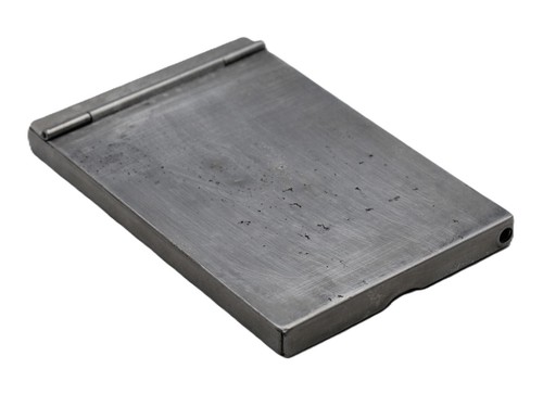 Porta blocco notes alluminio - blocco,