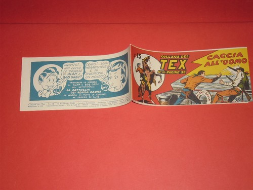 Tex willer striscia prima - tex,