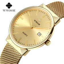 WWOOR Orologio Quarzo Uomo