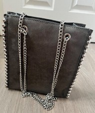 Borsa a tracolla Zara grigio
