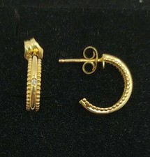 Pendientes oro 18k 750 mls 