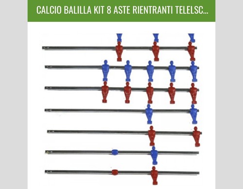 Kit riparazione calcio - , balilla