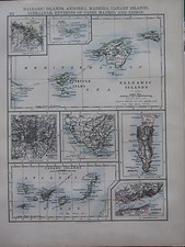 Mappa Vittoriana 1897 ~ Isole