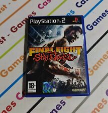 PS2 FINAL FIGHT STREETWISE PLAYSTATION 2 ITALIANO COMPLETO DISCO COME NUOVO
