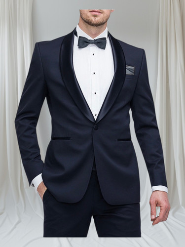Smoking uomo men suit blu - smoking,