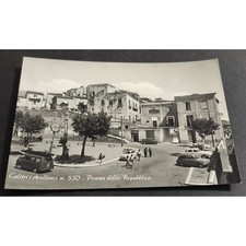 Cartolina Calitri (Avellino) - Piazza della Repubblica