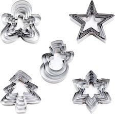 25 Pezzi Formine Biscotti