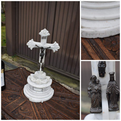 Antique large marble - , altar