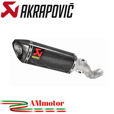 Akrapovic Aprilia Tuono V4 2019 Terminale Di Scarico Per Moto In Carbonio Racing