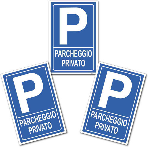 Set cartelli parcheggio - cartelli,