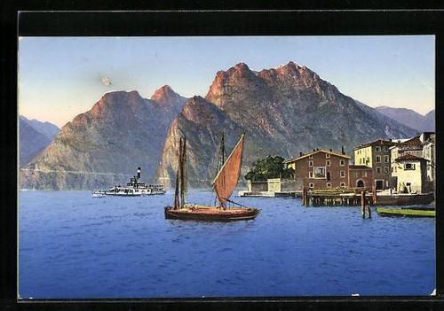 Cartolina torbole lago - cartolina, di