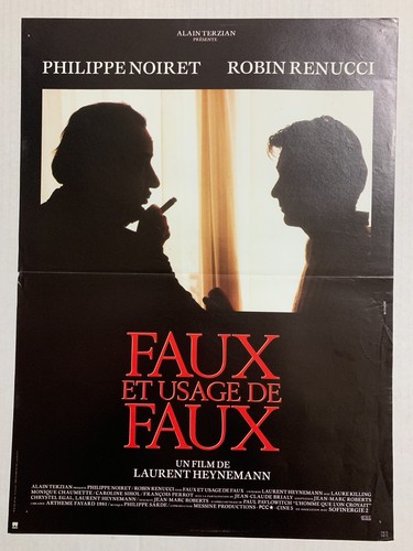 Affiche cinema faux usage - affiche,