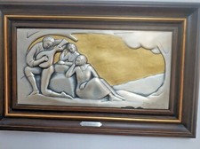 Quadro con bassorilievo su