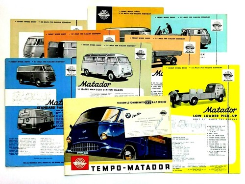 Brochure vendita matador 1956 - vendita,