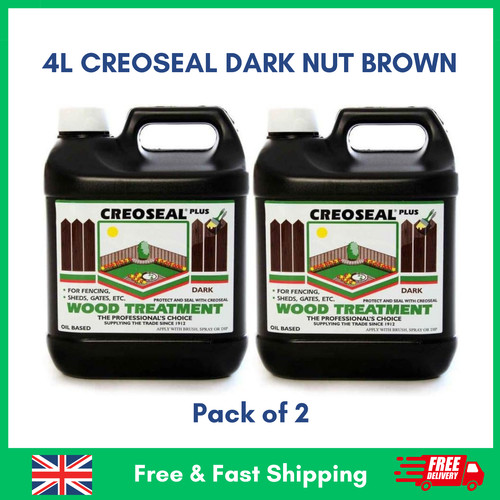 Creoseal dark nut brown - 4l,