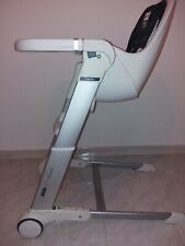 INGLESINA MY HOME - SEGGIOLONE DA PAPPA -  bianco e blu 