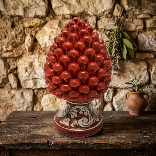 Pigna ceramica siciliana - pigna,