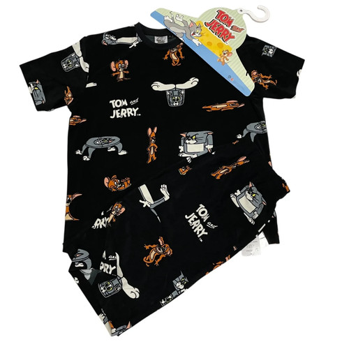 Set pigiama tom jerry unisex - tom,