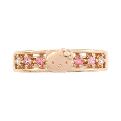 Anello gradazione rosa hello - anello,