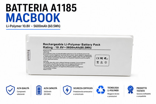 Sostituzione batteria a1181 - sostituzione,