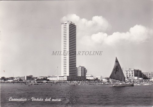 Cesenatico veduta dal mare - -,