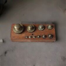 Set di pesi per bilancia anni '50-'60