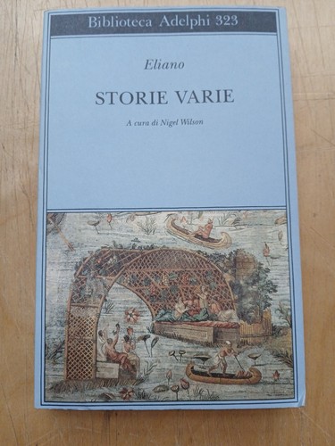 Eliano storie varie adelphi - eliano,,
