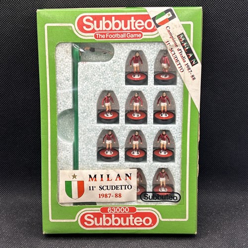 Subbuteo squadra milan ref - subbuteo,