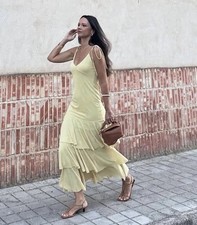 ZARA ABITO MIDI DONNA SS25