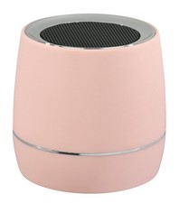 Hama Altoparlante Mini Portatile Con Batteria Rosa Con Jack Da 3,5Mm Per Viaggio
