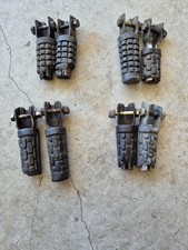 Coppia pedane poggia piedi gommini gomma staffe Malaguti Fifty, Prezzo A Coppia