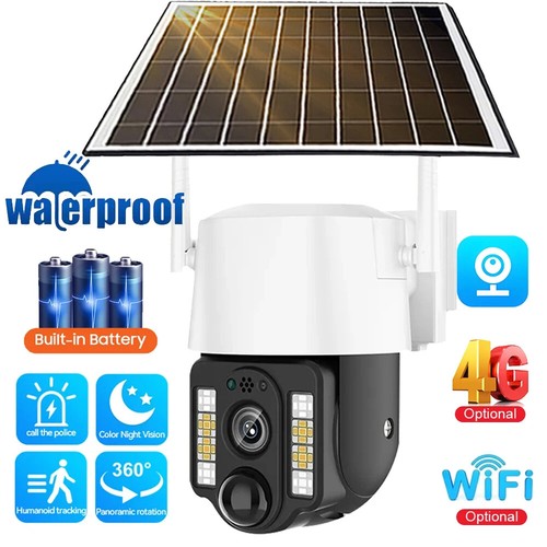 Telecamere solari 5mp wifi - solari,