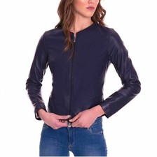 HOT Giacca Donna Vera Pelle di