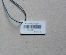Rolex white hang tag bianco - rolex,