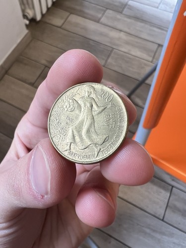 Moneta lire 200 del - lire,