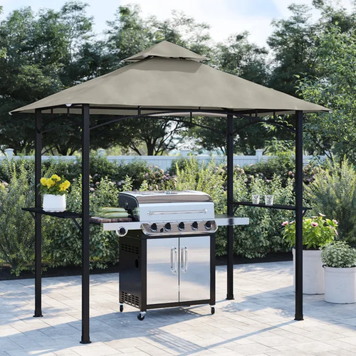 Metal grill gazebo x5 - grill,