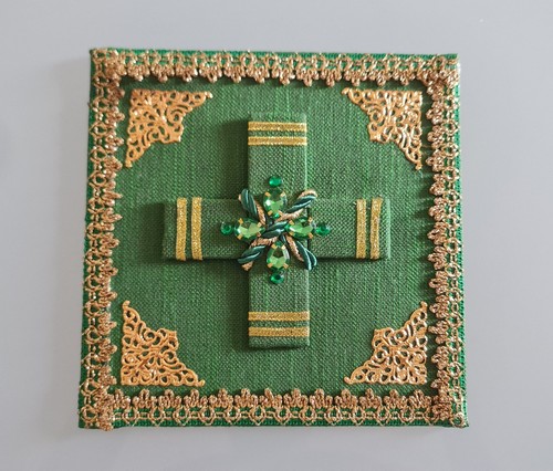 Palla copricalice verde - palla,
