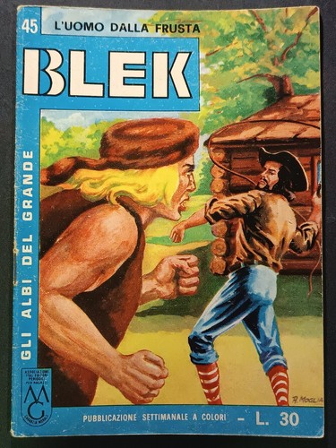 Fumetto grande blek to - blek, f.to